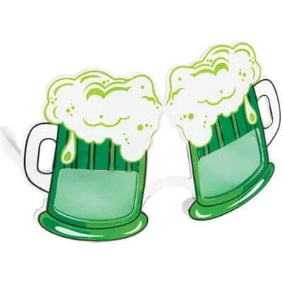 Glasses Green Beer