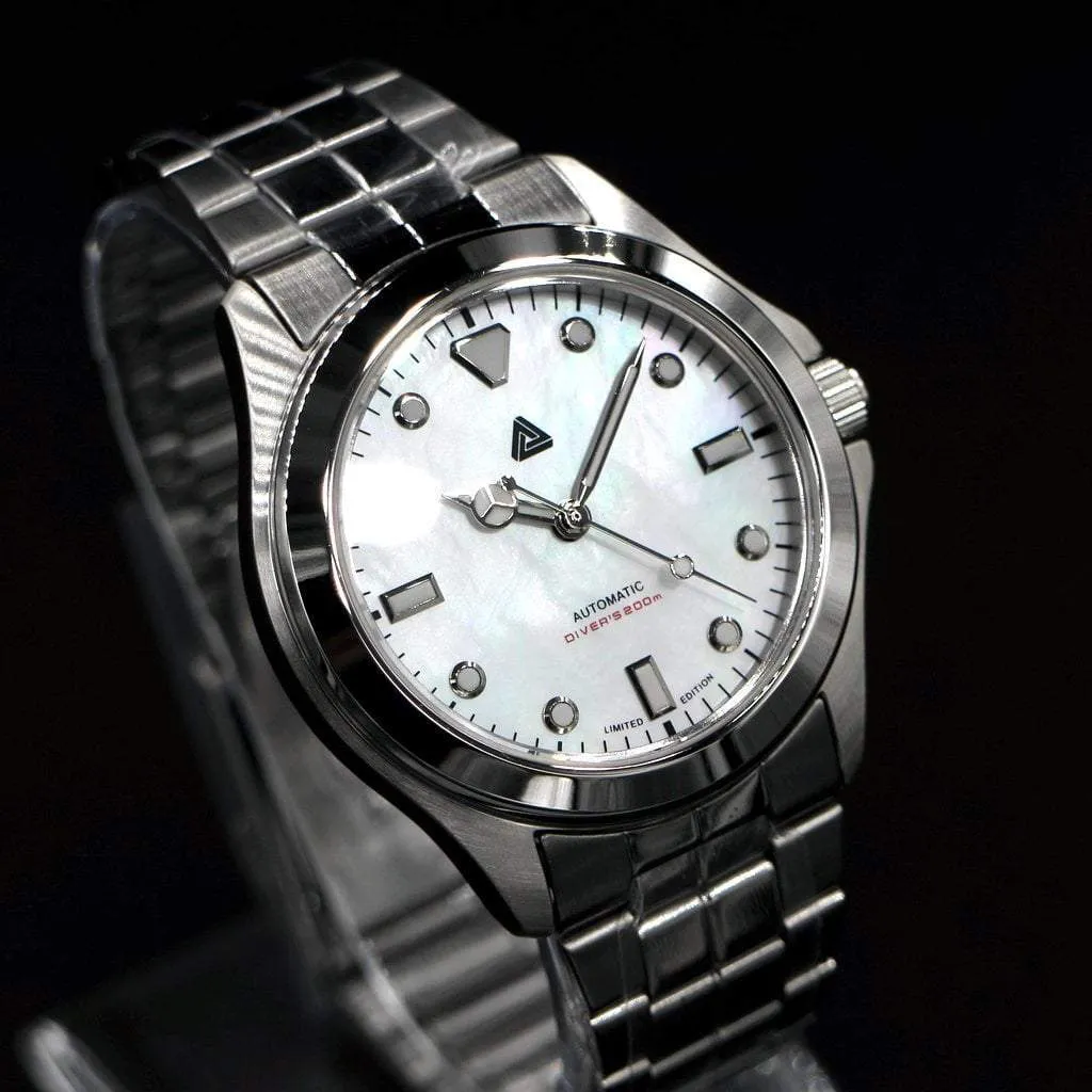 SEIKO 5 SNKK87 Mother of Pearl Mod #XXX273