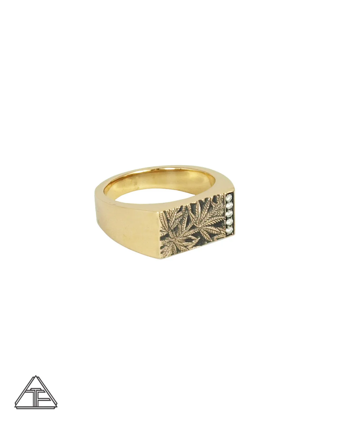 Signet Ring: Canna Class *Diamond*