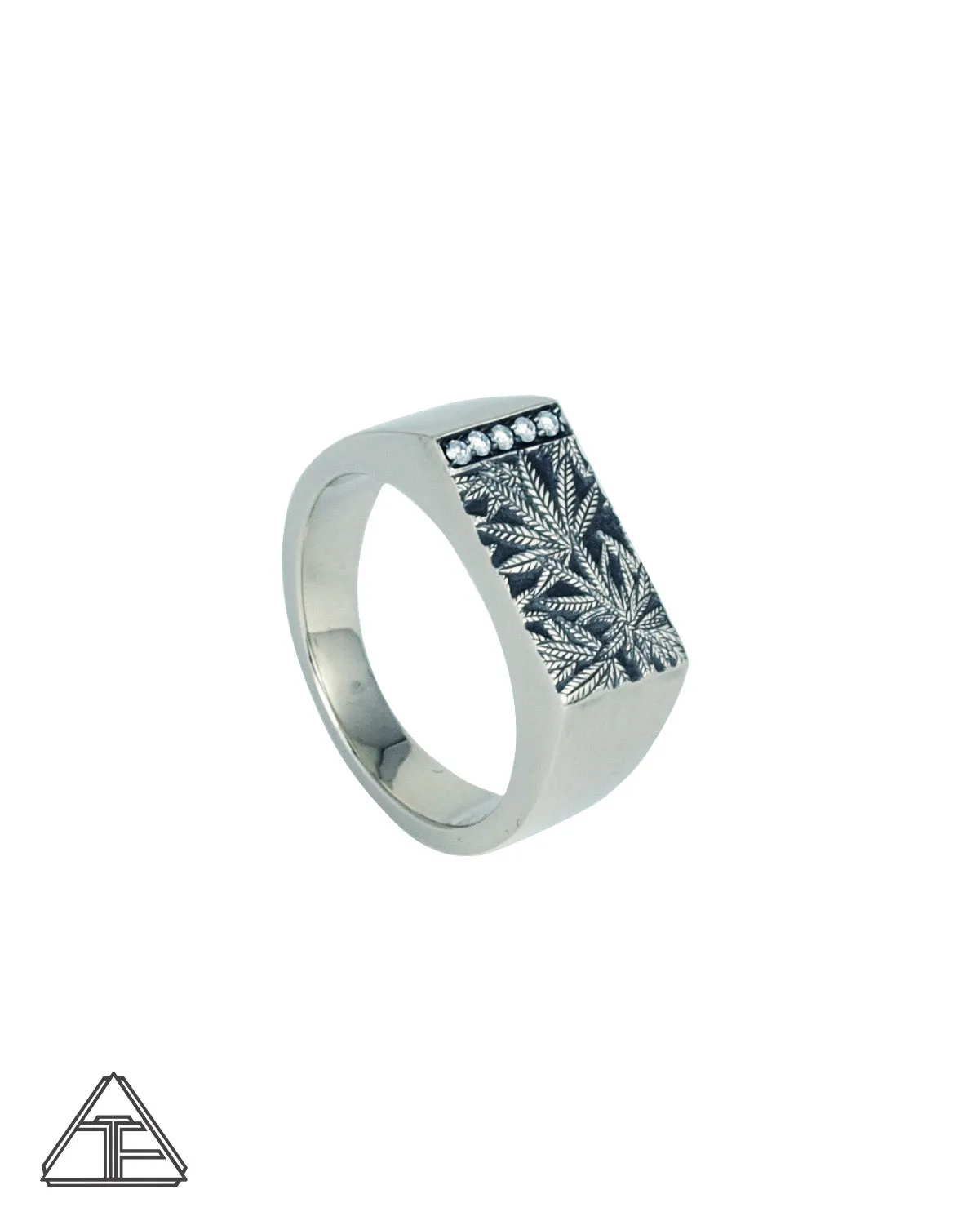 Signet Ring: Canna Class *Diamond*