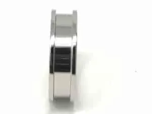 Two piece 8mm Stainless Steel Ring Core & Screw Fit